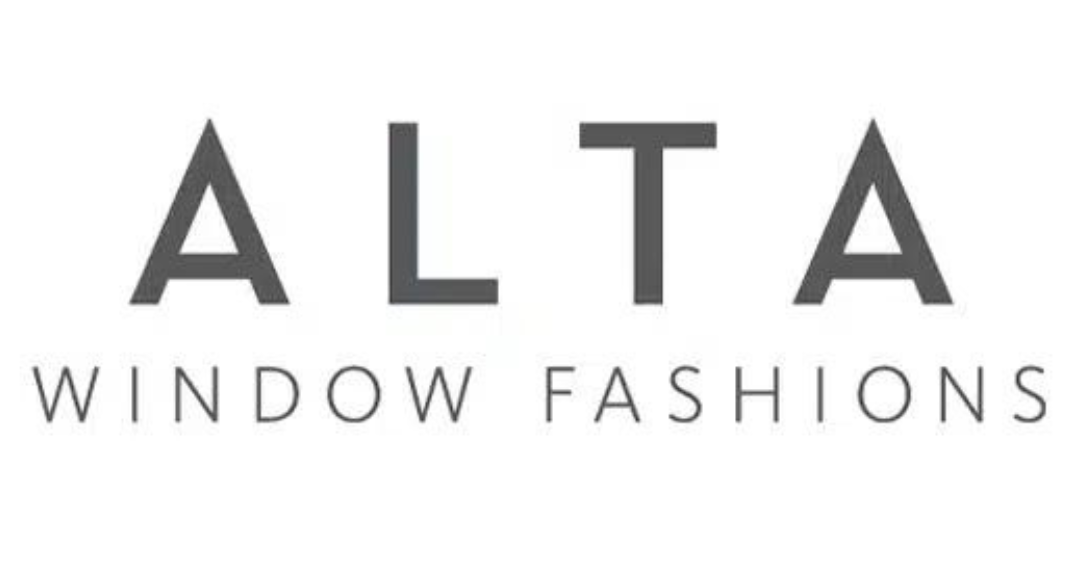 ALT A WINDOW FASHIONS logo, representing custom drapery solutions and window treatments offered by Blinds by Valeri.